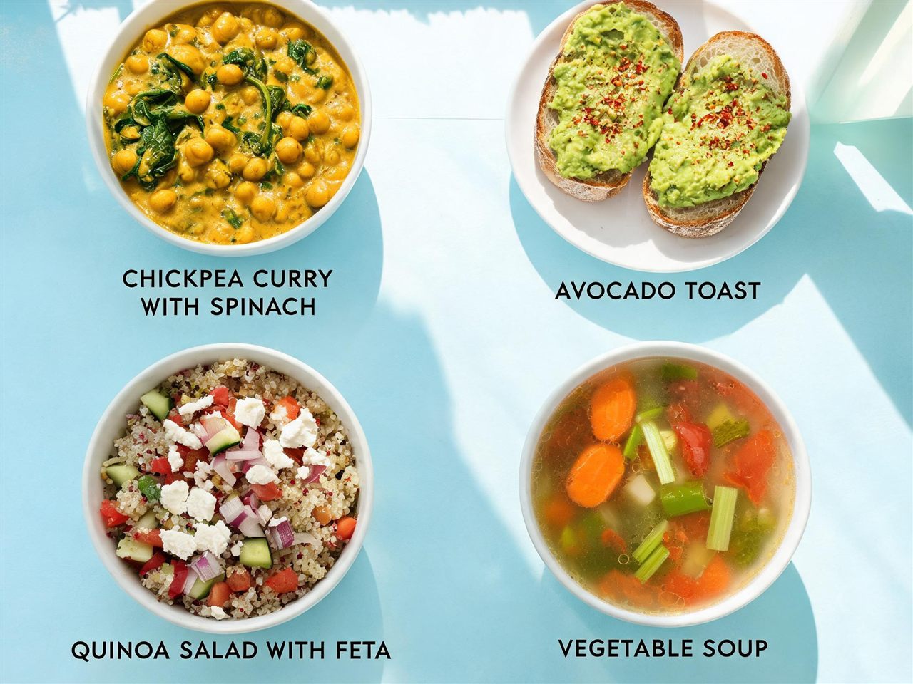 Gezond weekmenu 3: vegetarisch